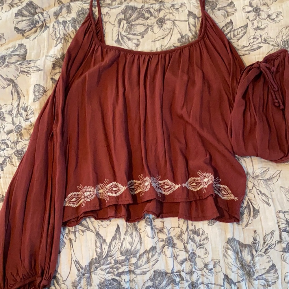 Boho La hearts Top
